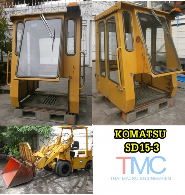 หัวเก๋ง KOMATSU SD15-3 เก่านอกญี่ปุ่น