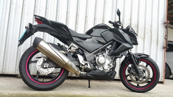 CB300f 2014 รถบ้านใช้งานน้อย สวยมาก ราคาต่อรองได้