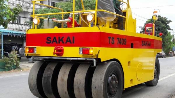 รถบดล้อยาง 9ล้อ TS7409 เอกสารเล่มทะเบียน