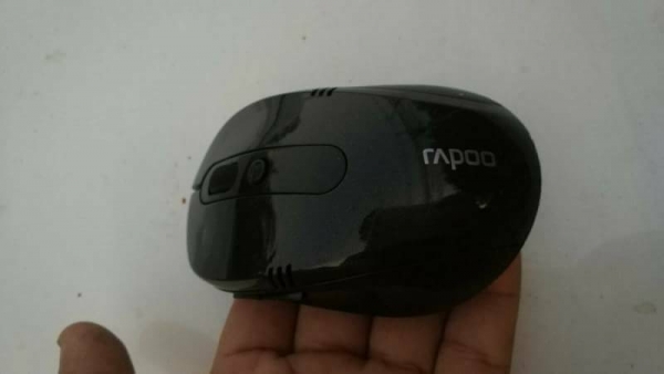 ขาย 220 บาทส่งฟรีโทร 083-2000058 เม้าท์ไร้สาย rapoo ปรับความละเอียดได้ 3ระดับ ต่อใช้งานได้เลย มีสีดำ