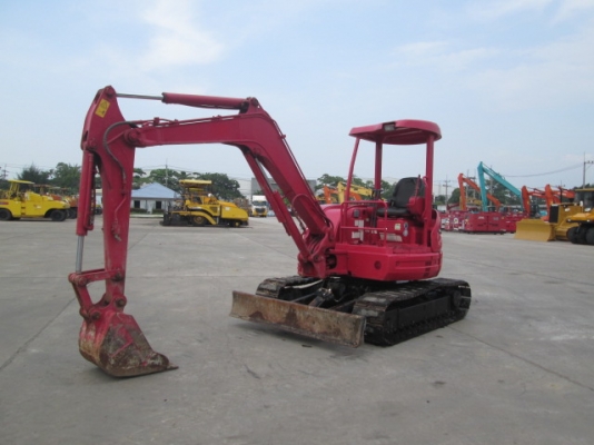 รถขุดเล็ก Mini Excavator ยี่ห้อ KOBELCO รุ่น SK40SR-3 ปี 2005  ซีเรียล PH05-04122 พร้อมไลน์หัวเจาะ