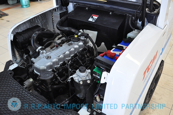 ขายรถโฟล์คลิฟท์มือสอง TCM รุ่น FD30C37-2U800740 นำเข้าจากประเทศญี่ปุ่น 100\% ไม่เคยใช้งานในประเทศไทย