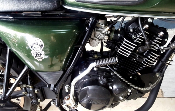 stallion centaur 150 สีเขียว วินเทจ ปี2015 แต่งหล่อตามเทร์น 31900