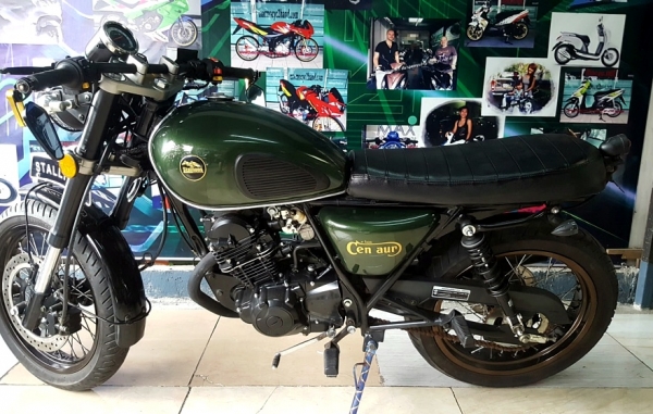 stallion centaur 150 สีเขียว วินเทจ ปี2015 แต่งหล่อตามเทร์น 31900