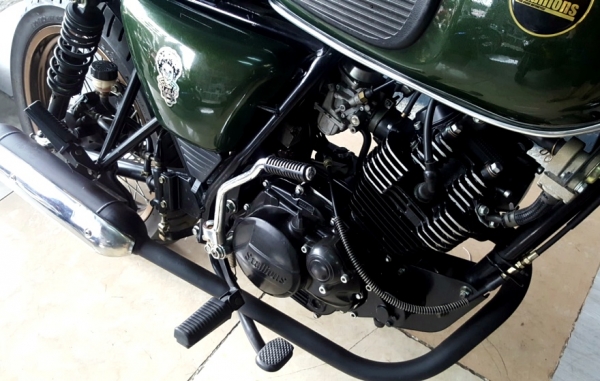 stallion centaur 150 สีเขียว วินเทจ ปี2015 แต่งหล่อตามเทร์น 31900