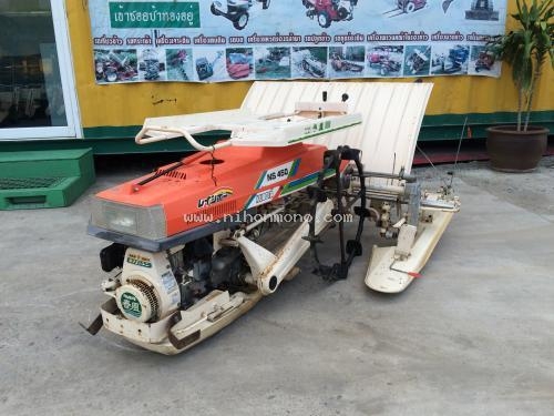 รถปลูกข้าวดำนาเดินตาม   KUBOTA NS450 เครื่องยนต์เบนซิน รหัสสินค้า : 80904410  www.nihonmono.com