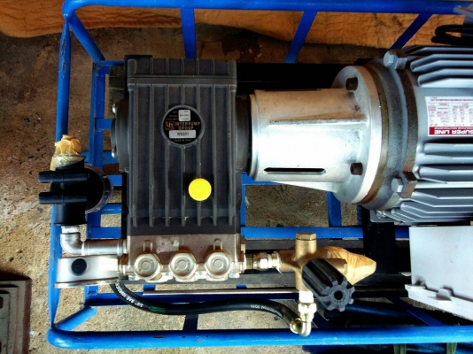 เครื่องฉีดน้ำแรงดันสูง หัวปั๊ม อินเตอร์ปั้ม k-ws 201