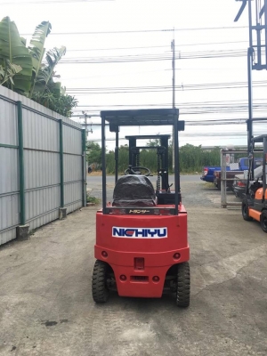 NICHIYU FB15-55 ไฟฟ้า 1.5 ตัน 3 เมตร แบตนอกใหม่ๆใช้งานได้ยาวๆ 094-426-7888 จะเด็ด