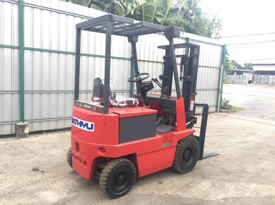 NICHIYU FB15-55 ไฟฟ้า 1.5 ตัน 3 เมตร แบตนอกใหม่ๆใช้งานได้ยาวๆ 094-426-7888 จะเด็ด