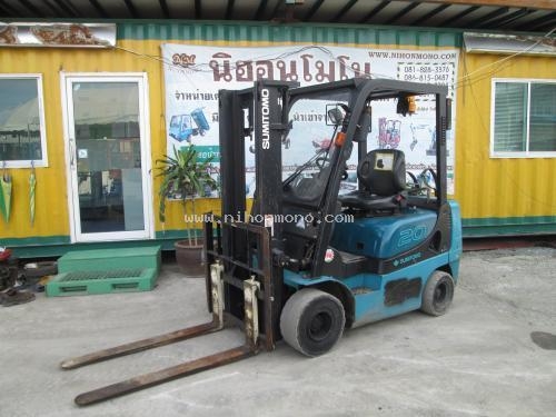 รถยก SUMITOMO  03FG20PMXEGD  เครื่องยนต์เบนซิน รหัสสินค้า : 80904434 www.nihonmono.com