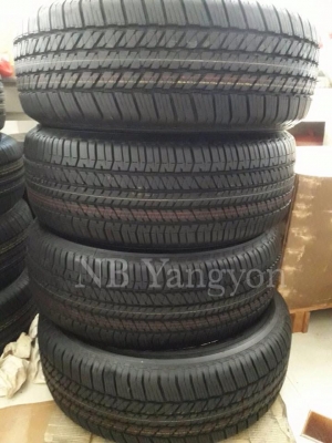 ยางถอดป้ายแดง 265-60-18 ปี15 สภาพยางใหม่