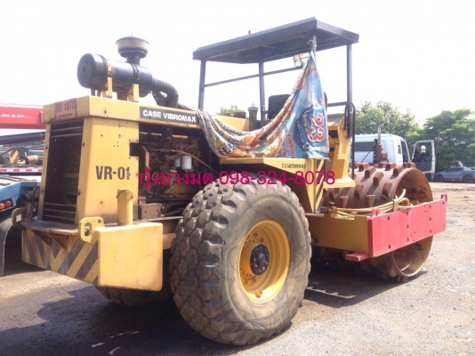 ขายรถบดสั่นสะเทือน Vibromax ขนาด 10 ตัน 2 เพลา เดิมๆ ตามรุ่น พร้อมใช้งาน เอกสารเล่มทะเบียน