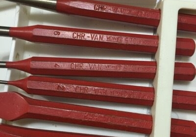 ขายชุดเหล็กส่ง เหล็กมาร์ค เหล็กสกัดVBW Made in Germany.ใหม่เก่าเก็บ