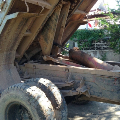 6 ล้อดั้มพ์อีซูซุหน้ายาว เครื่องอีซูซุ 175 แรง เพลามิตซูฟูโซ่แล้ว