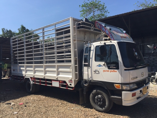 6 ล้อ HINO FD3H 180 แรง เครื่อง HO7C กระบะคาร์โก้ หัวเก๋ง-ภายใน กระบะ สภาพสวย ๆ พร้อมใช้ เอกสารพร้อมโอน