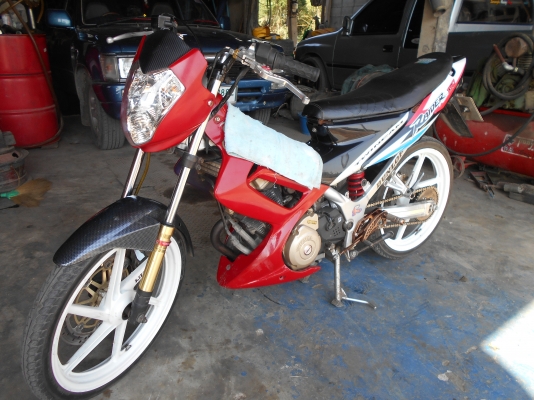 ขายเรดเด้อ150ซิ.ซิ เครื่องแน้สต๊าดมือของแต่งเพียบตามรูปเลยครับ 0810074646 อ่างทองครับ