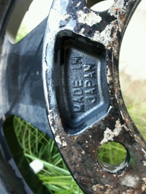 แม็กญี่ปุ่นแท้ 15x7 แถมยาง แม็กญี่ปุ่นแท้ 15x7 แถมยาง