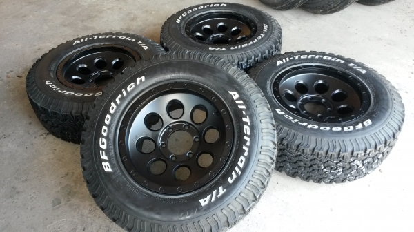 แม็กใหม่แกะกล่อง กว้าง8.5ออฟ0 พร้อมยางBF265/70/16