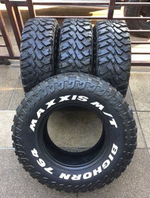 ยาง Mud Maxxis 265 75 16 ปลายปี12 ดอกเต็ม ไม่มีปะ ราคาไม่แพง