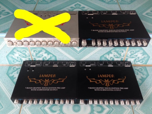 #หลายอย่าง 1..แอมป์เอบี2ch Marriola ขาย 1250 บาท 2..แอมป์เอบี2ch Proton ขาย 950 บาท 3..ปรี7แบน impor(ซามากัส)เสียงดีแรงมากเหลือ3ตัวขายตัวละ 850 บาท 4..คาปา ขาย 350 บาท 5..ตู้10นิ้วเก๋ง ขนาด38*88*35เซน(กยส) ขาย 300 บาท*รับเอง* ปล.ปรีปลั๊กหลังมีครบครับ มือส #หลายอย่าง 1..แอมป์เอบี2ch Marriola ขาย 1250 บาท 2..แอมป์เอบี2ch Proton ขาย 950 บาท 3..ปรี7แบน impor(ซามากัส)เสียงดีแรงมากเหลือ3ตัวขายตัวละ 850 บาท 4..คาปา ขาย 350 บาท 5..ตู้10นิ้วเก๋ง ขนาด38*88*35เซน(กยส) ขาย 300 บาท*รับเอง* ปล.ปรีปลั๊กหลังมีครบครับ มือส