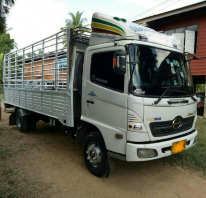 ขายแล้ว หกล้อ ฮีโน่ FC4J150ปี50ช่วงยาว5.50ม สภาพดีสวยพร้อมใช้ ทะเบียนพร้อมโอน