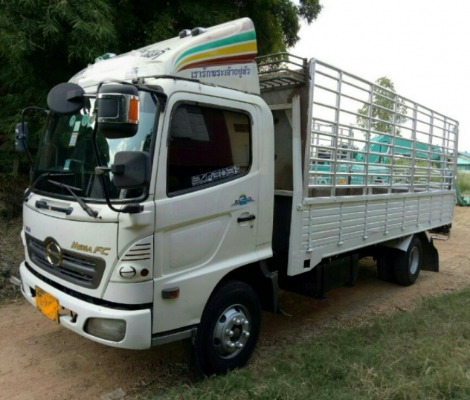 ขายแล้ว หกล้อ ฮีโน่ FC4J150ปี50ช่วงยาว5.50ม สภาพดีสวยพร้อมใช้ ทะเบียนพร้อมโอน