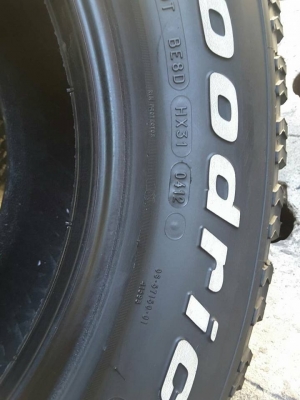 BF All USA. 265-70-16 ปี12 สภาพสวยๆ 1ชุด BF All USA. 265-70-16 ปี12 สภาพสวยๆ 1ชุด