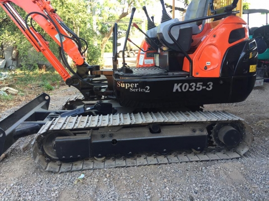 ยอดนิยม KUBOTA K035-3 สเปครถศูนย์  ขนาดPc-35 คอลโทนสั้นปั๊มนิ้ว รถเก่านอกแท้100\% มีเอกสารใบอินวอย เครื่องดี ระบบไวมากๆๆ ช่วงล่างสวยราคา  450,000  ต่อรองได้ ☎️สนใจติดต่อ  096-3268553 สถิตย์พันธ์ ID LINE 0963268553