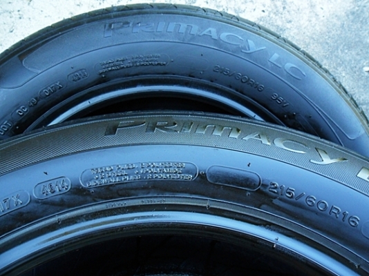 ยาง16 มิชลิน 215-60-16 ลงพื้นปี15 ดอกเกือบ1เซ็น ยาง16 มิชลิน 215-60-16 ลงพื้นปี15 ดอกเกือบ1เซ็น