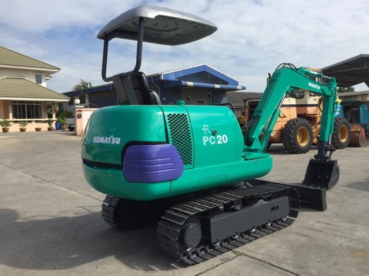 รถขุด KOMATSU PC20-7 มือสองนำเข้าญี่ปุ่น รถขุด KOMATSU PC20-7 มือสองนำเข้าญี่ปุ่น