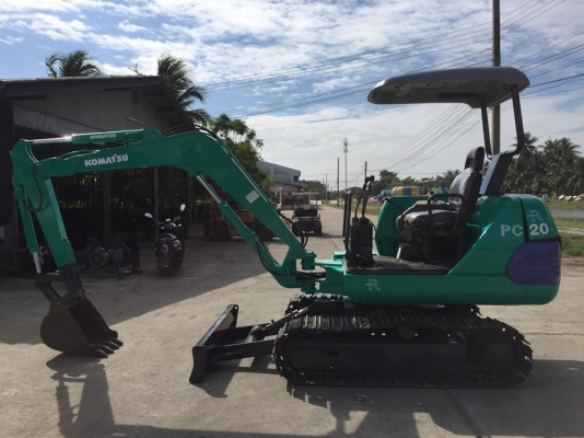 รถขุด KOMATSU PC20-7 มือสองนำเข้าญี่ปุ่น รถขุด KOMATSU PC20-7 มือสองนำเข้าญี่ปุ่น