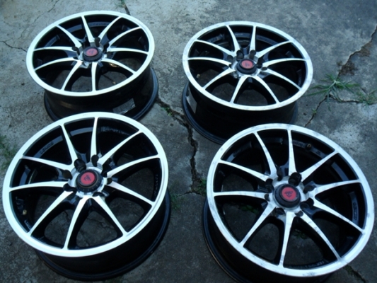 แม็ก15 เลนโซ่ แท้ๆ 4รู100 และ 4รู114 (4วง 5,900) อย่างหล่อ