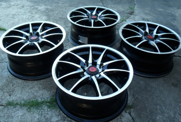 แม็ก15 เลนโซ่ แท้ๆ 4รู100 และ 4รู114 (4วง 5,900) อย่างหล่อ