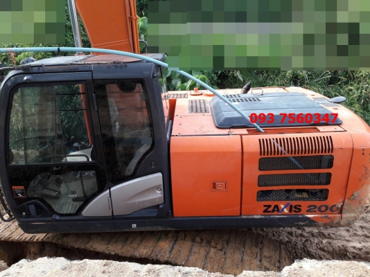 ขายรถแบคโฮ HITACHI ZX200-5G 4,7XX.ชม.