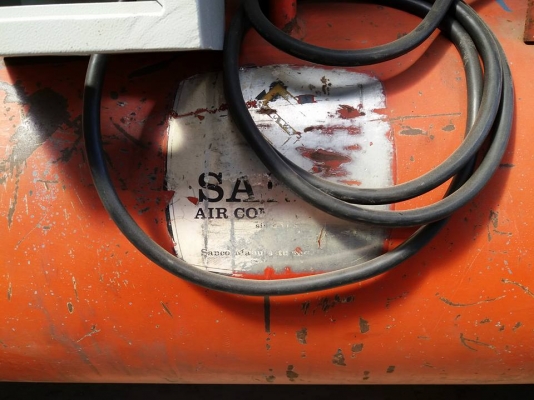 ปั๊มลม SANCO ขนาด 300 ลิตร พร้อมใช้งาน