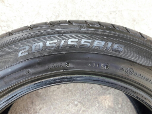 ยางDUNLOPรุ่น ENASAVE EC300 .205 55R16 สัปดาที่43ปี2015 ลงพื้นจริงปลายปี2015สภาพสวยมากๆ ดอกเยอะมากๆคุ้มสุดๆ ยางDUNLOPรุ่น ENASAVE EC300 .205 55R16 สัปดาที่43ปี2015 ลงพื้นจริงปลายปี2015สภาพสวยมากๆ ดอกเยอะมากๆคุ้มสุดๆ