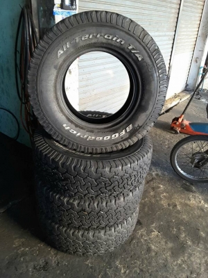 BF All USA. 265-75-16 ปลายปี10 สภาพดี 1ชุด