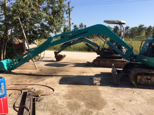 ขายรถแบคโฮ บูมยาว 5 เมตร