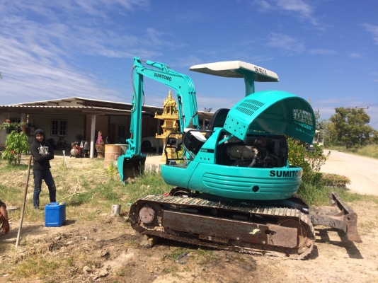 ขายรถแบคโฮ บูมยาว 5 เมตร