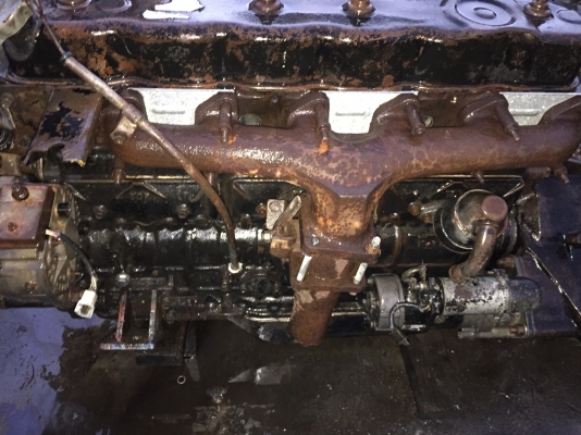 เครื่อง ISUZU 6BG1พร้อมเกียร์