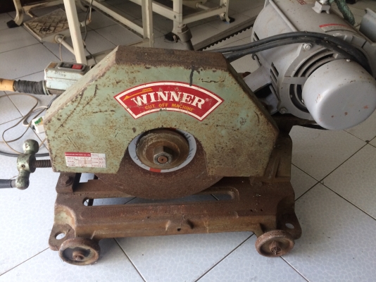 ขายแท่นตัดไฟเบอร์winner 16&quot;มอเตอร์mitsu3แรงราคา9,900บาท