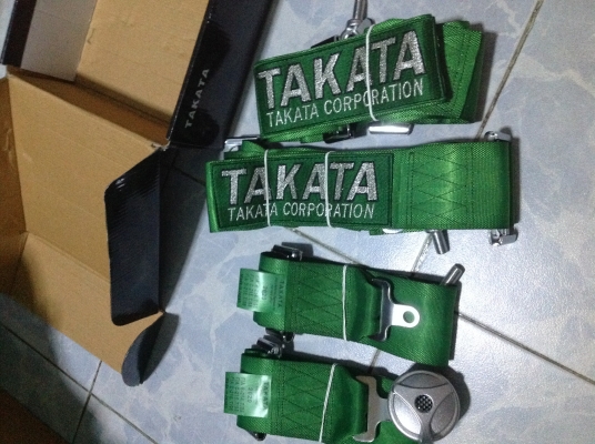 เข็มขัด เบล TAKATA 4 จุด JAPAN งานสวยเนียนมากTAKATA CORPORATION เข็มขัด เบล TAKATA 4 จุด JAPAN งานสวยเนียนมากTAKATA CORPORATION