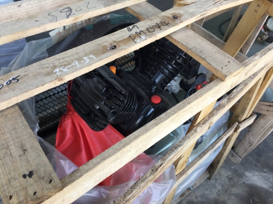 ขายปั๊มลม ขนาด70 ลิตรไฟ220โวลไฟ2สาย