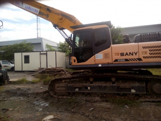 ขายรถแม็รถแม็คโคร SANY รุ่น SY 365C พร้อมหัว Wibro มือสอง