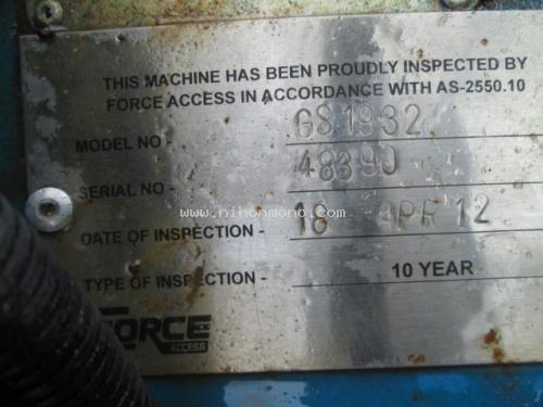 โปรโมชั่น!! รถกระเช้า GENIE GS1932 ราคา100,000 บาท รหัสสินค้า : 80904257 www.nihonmono.com โปรโมชั่น!! รถกระเช้า GENIE GS1932 ราคา100,000 บาท รหัสสินค้า : 80904257 www.nihonmono.com