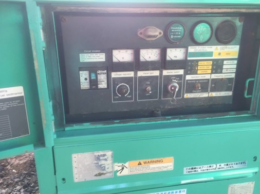 ขายเครื่องปั่นไฟมือสองจากญี่ปุ่นสภาพเดิมๆพร้อมใช้งานราคาไม่แรง