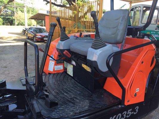 ขายรถขุดแบคโฮ KUBOTA K035-3สเปครถศูนย์ ขนาดPc-35 คอลโทนสั้นปั๊มนิ้ว รถเก่านอกแท้100\% มีเอกสารใบอินวอย เครื่องดี ระบบไวมากๆๆ ช่วงล่างสวย #ราคา  450,000  ต่อรองได้   ☎️สนใจติดต่อ  096-3268553  (สถิตย์พันธ์)      ID LINE : 0963268553  ที่อยู่ อำเภอพระพุทธบาท