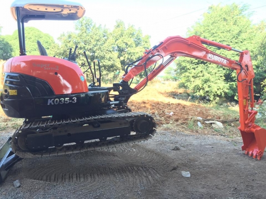 ขายรถขุดแบคโฮ KUBOTA K035-3สเปครถศูนย์ ขนาดPc-35 คอลโทนสั้นปั๊มนิ้ว รถเก่านอกแท้100\% มีเอกสารใบอินวอย เครื่องดี ระบบไวมากๆๆ ช่วงล่างสวย #ราคา  450,000  ต่อรองได้   ☎️สนใจติดต่อ  096-3268553  (สถิตย์พันธ์)      ID LINE : 0963268553  ที่อยู่ อำเภอพระพุทธบาท