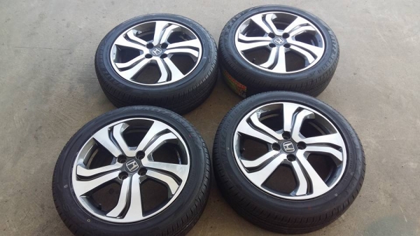 ขายล้อแม็ก city 16" ยางใหม่ปี16 ขายล้อแม็ก city 16" ยางใหม่ปี16