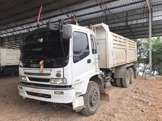รถอีซูซุ 10 ล้อดั้ม FXZ 270 แรงม้า. ปี 51. , ( มี ขาย 5 คัน. ) สนใจติดต่อ 081 - 6079515